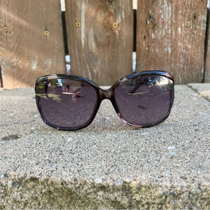 JCP Women’s Sunglasses Marbled Colors Black Pink Purple